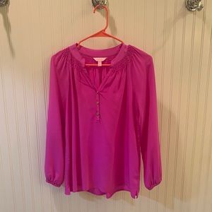 Lilly Pulitzer Elsa Silk Top